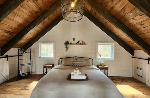 Lac-aux-Sables Ski Chalet | Le Stuga -lac -spa &sauna Hammam
