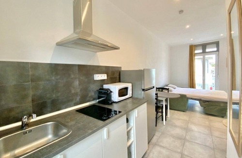 Faubourg Apartment | Le Sully, City Center Studio with A/C