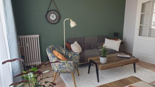 La Grace de Dieu Ouest Apartment | Le Temps retrouvé - 2 ch - Calme, fibre & balcon