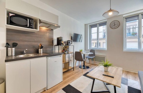 Coteaux Ouest Apartment | Le Thibaut : studio rénové au coeur de Rouen