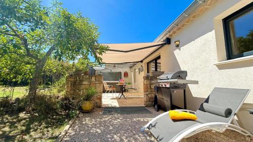 Saint-Paulet-de-Caisson Apartment | Le Titibu, Gîte et Spa entre Ardèche et Provence, Clim, BBQ, Netflix, classé 5 étoiles