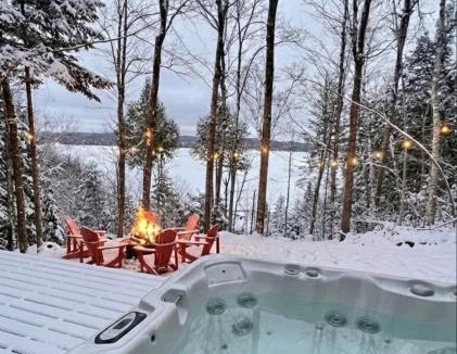 Lac-des-Plages Ski Chalet | Le Vünik, Lac des Plages entre Tremblant Montebello