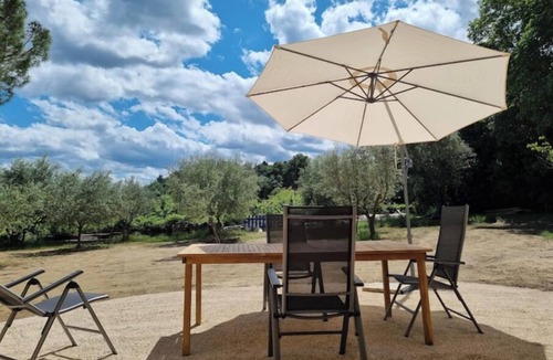 Saint-Julien-de-Peyrolas House | Le Verger air-conditioned gîte with swimming pool.