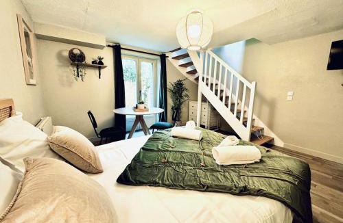 Villeneuve Apartment | Le VeRdO, private garden, 400m Gare
