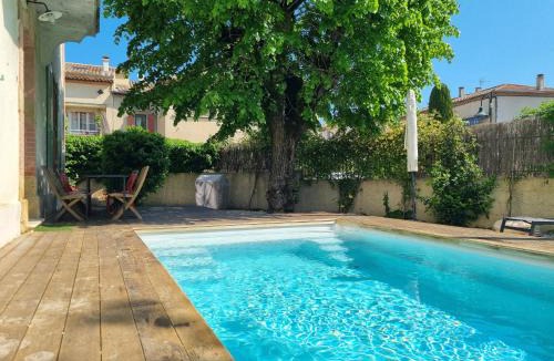 Cavillargues Villa | Le Vieux Tilleul - Villa de charme avec piscine chauffée - Proche Uzès