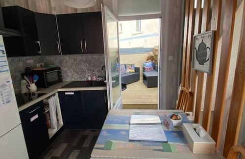 Le Crotoy House | Le13degabrielle, Terrasse Bois, à 200m de la Plage