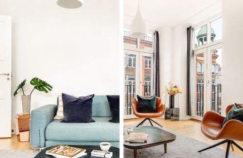 Copenhagen City Centre Apartment | Leaves 3 - Pleasant 4-Bdr Apt in Central Copenhagen