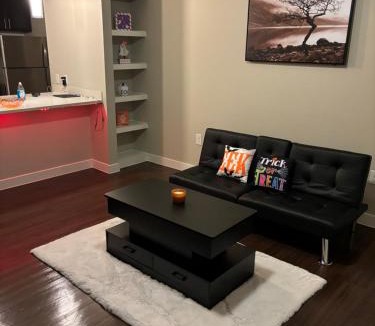 Katy Apartment | LED Fall Chillax 1B1B Couples Retreat Katy mills mall