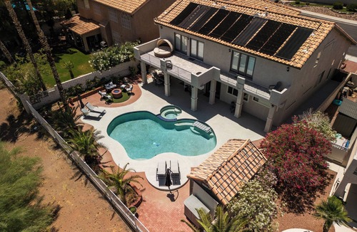 Green Valley House | Legacy GOLF Frontage, Pets Okn5/3 Htd POOL/SPA BBQ,Firepit,10 min strip!