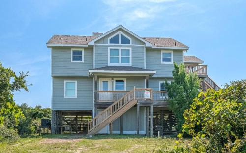 Carova Beach House | Leisure Dayz - 4x4 Carova Beach, Oceanfront, Ocean View, Sound Access, Pets OK, YR Flex Stays