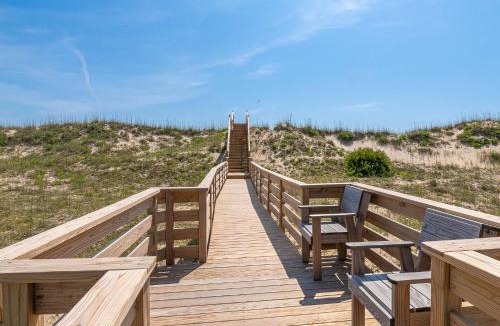 Carova Beach House | Leisure Dayz - 4x4 Carova Beach, Oceanfront, Ocean View, Sound Access, Pets OK, YR Flex Stays