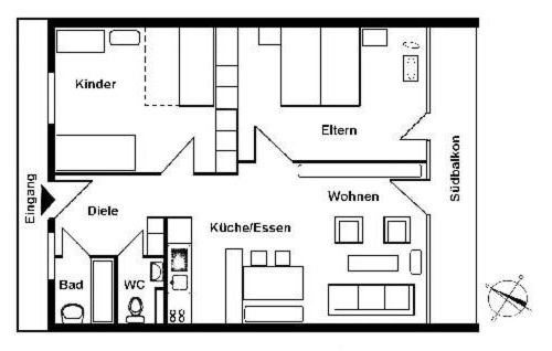 Lenzerheide Apartment | Lenzerheide Seestrasse Ladina 62