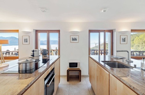Randogne Apartment | Les Aiguilles Vertes Rez inférieur by Interhome