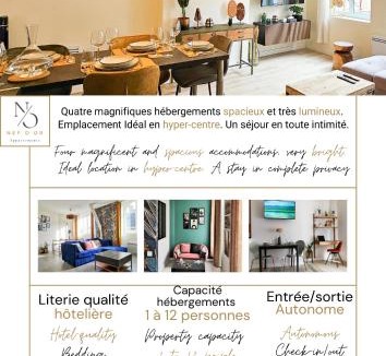 Saint-Quentin Apartment | Les Appartements de la Nef d'Or