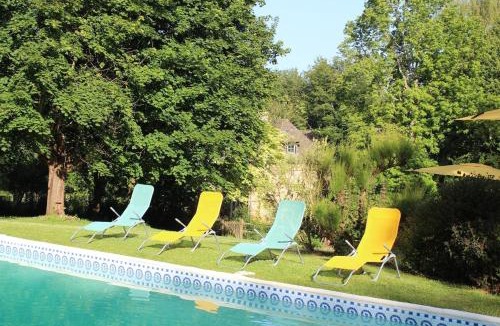 Vimoutiers House | Les Bambous, grande maison 10 pers, piscine, tennis