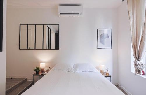 Villette - Maisons Neuves Apartment | LES BULLES DE MONA - Passion - Spa - Clim