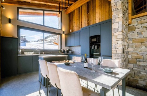 Les Deux Alpes Ski Chalet | Les Chalets du Pic : 26 pers panoramic view