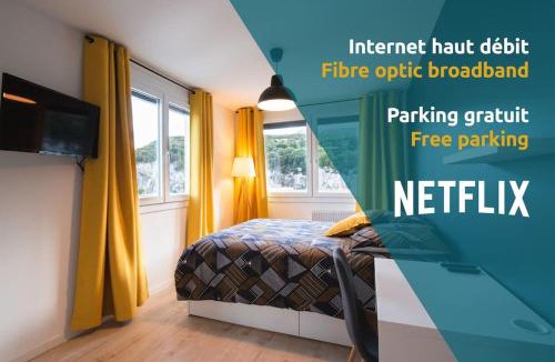 Fontaine Bed & Breakfast | Les chambres du Vercors - Parking Free Fibre Netflix