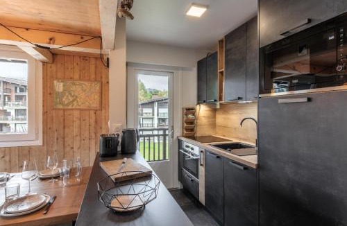 Sallanches Apartment | Les Chaumes - T3 moderne piscine