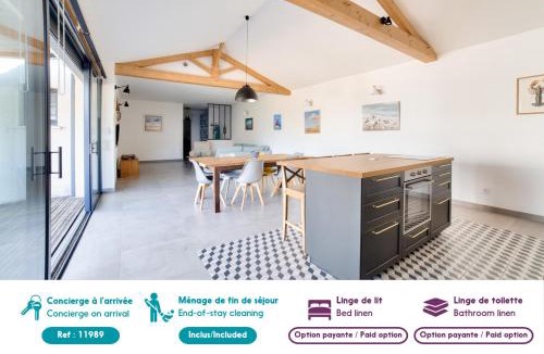 Les Conches House | Les Conches, Maison neuve pour 6 adultes-2 enfants