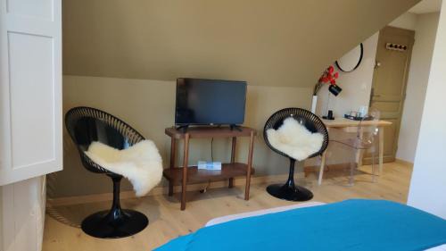 Houdan Bed & Breakfast | Les coquelicots - Chambre Babette