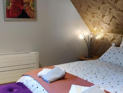 Houdan Bed & Breakfast | Les coquelicots - Chambre Léa