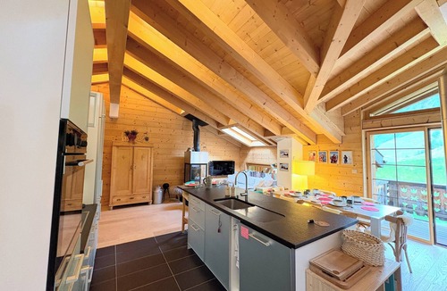 Val d'Illiez Apartment | Les Crosets (Swiss side) : cozy ski-in ski-out, 3 bedrooms, 2 covered parking