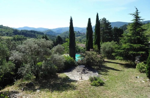 Breau-et-Salagosse House | Les Cypres with private swimming pool and view
