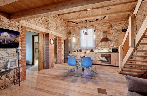 Arbucies Apartment | Les Espelmes - Habitación con Vistas y Jardín Dentro de Masía Rural