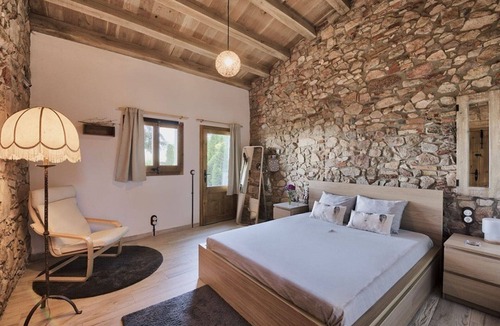 Arbucies Apartment | Les Espelmes - Habitación con Vistas y Jardín Dentro de Masía Rural