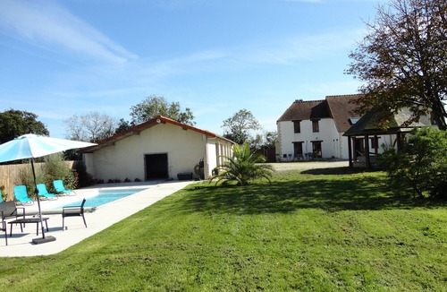 Cricqueville-en-Bessin House | Les Grandes Landes - Piscine privée - Grand jardin