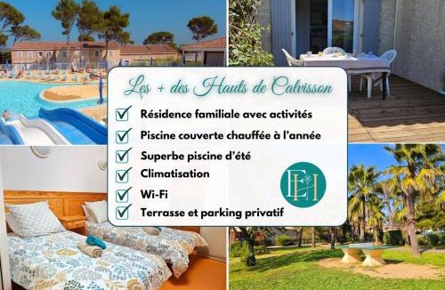 Calvisson House | Les Hauts de Calvisson - Résidence de vacances familiale - Piscine toute l'année