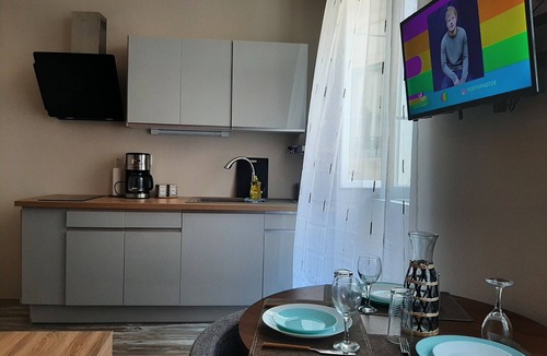 Bourg-Saint-Andeol Apartment | "Les IRIS" APT 106, T2 COSY, 30 m2, 1 bedroom with TV