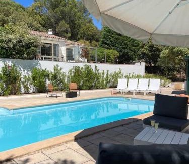 Moissac-Bellevue House | Les Iris Villa Piscine chauffée 6 pers