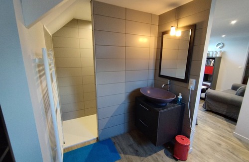 Vouvray Bed & Breakfast | Les nichoirs - 60m² room in Vouvray - bathroom and separate toilet