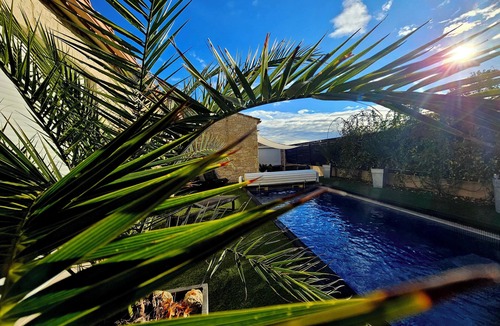 Le Pouget House | Les Oliviers du Pouget -Superb villa with heated pool & air conditioning