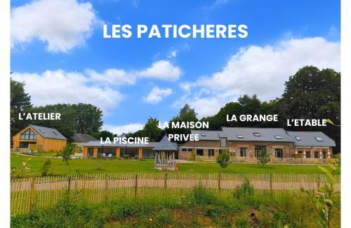 Biville-la-Baignarde House | LES PATICHERES - L'Etable avec accès piscine