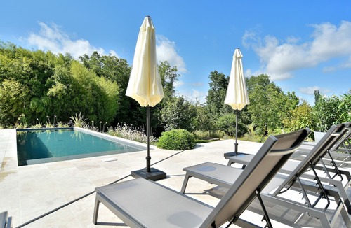 Roz-sur-Couesnon Villa | Les Roches Bleues - Climatisée avec piscine et jacuzzi