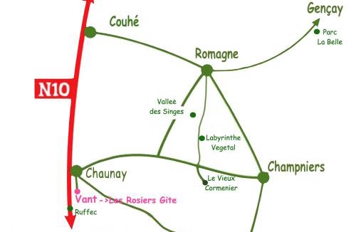 Chaunay House | Les Rosiers