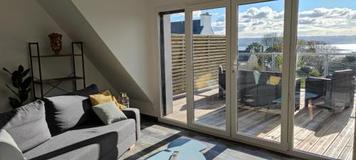 Guipavas House | Les terrasse du rody, vue mer .