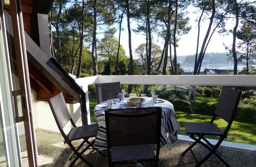 La Trinite-sur-Mer Apartment | LES TERRASSES - Apartment overlooking the port of La Trinité-sur-Mer in Quiberon bay, Morbihan - TPO120