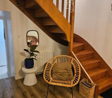 Jublains House | Les Volets Bleus house and spa