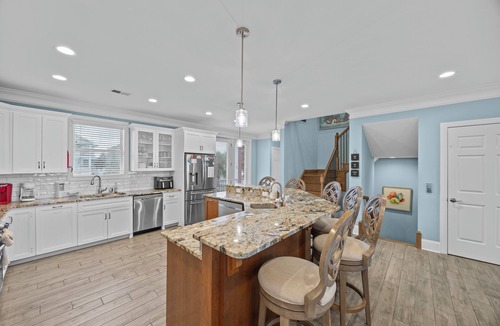 Carolina Beach House | 🌊Less Stress: Oceanfront Home with Private Pool + Elevator🌊