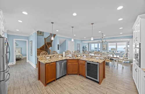 Carolina Beach House | 🌊Less Stress: Oceanfront Home with Private Pool + Elevator🌊