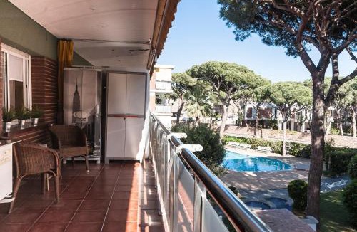 Castelldefels Apartment | Lets Holidays POOL BBQ APARTMENT in CASTELLDEFELS