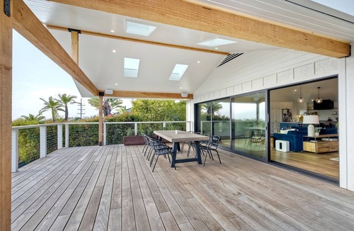 Encinitas House | Leucadia beach house; pool, ocean view & walkable