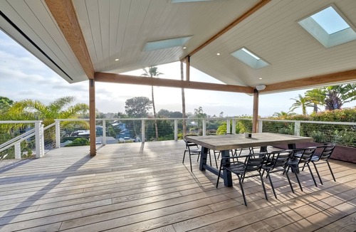 Encinitas House | Leucadia beach house; pool, ocean view & walkable