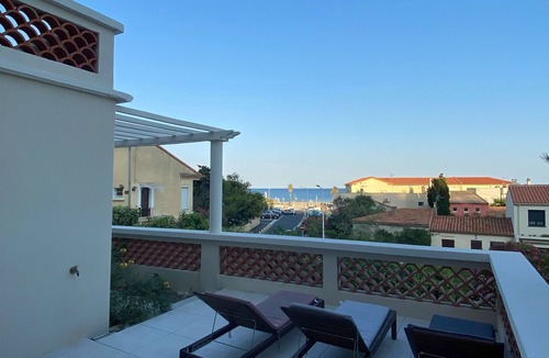 Leucate Apartment | Leucate plage house 100m from the beach sea view 8 people