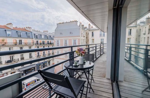 Levallois-Perret Apartment | Levallois - Balcon - 1 chambre