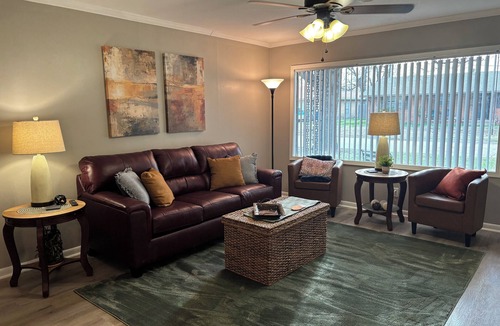 Enid House | Level up at the Enid Game House/Game Room with Pool Table/Themed Rooms